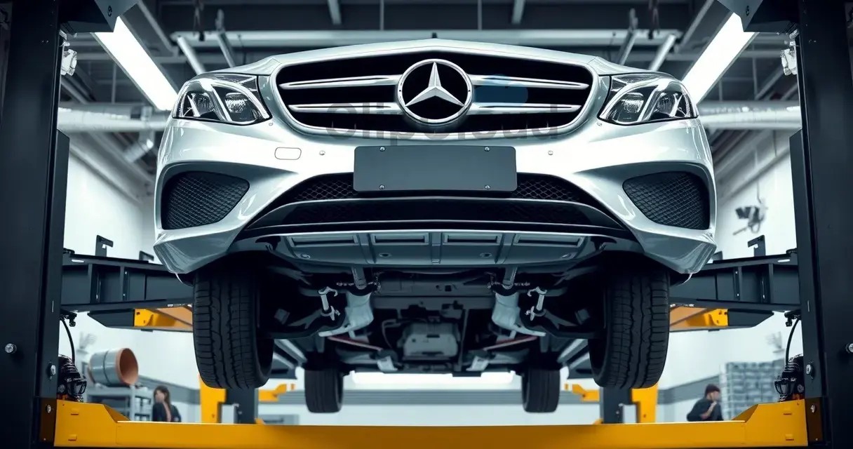 Диагностика Mercedes: что проверяют и зачем