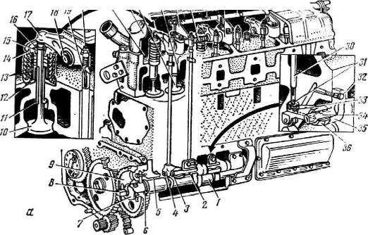 Кривошипно-шатунный механизм двигателя а-41 тракторов дт-75, дт-75м, дт-75б, дт-75к