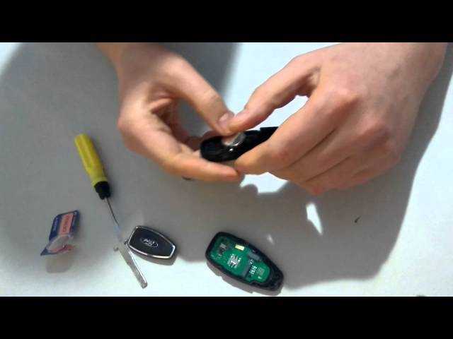 Как разобрать ключ форд фокус 3 видео