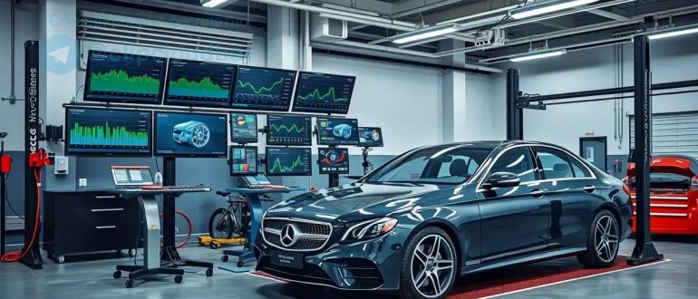 Диагностика Mercedes: что проверяют и зачем