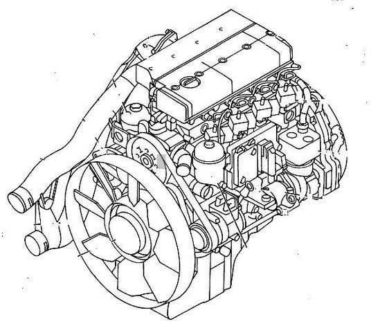 Устройство двигателя om 904 la