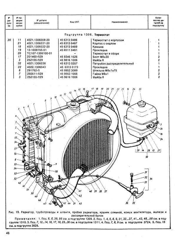 Змз-402 / система охлаждения / редукционный клапан в малом круге системы охлаждения змз-402