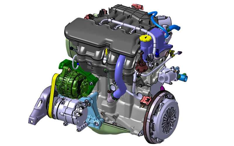 Новый двигатель 21127 для лада калина 2 106 л.с.