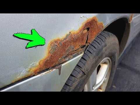 Как убрать ржавчину с кузова автомобиля своими руками?