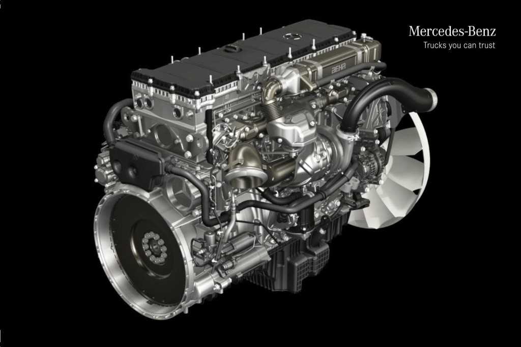 Двигатель Mercedes OM422 Достойным ответом компании MercedesBenz на требование руководства ФРГ иметь под капотом грузовика не менее 8 лс на каждую