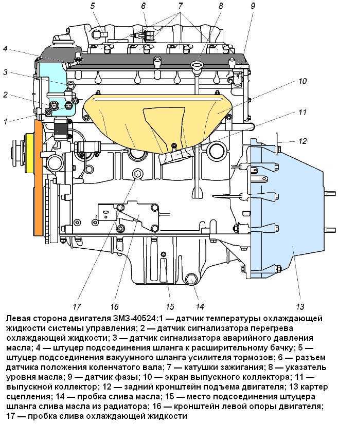 Двигатель "змз 405"( газель, fiat)- технические характеристики и тюнинг