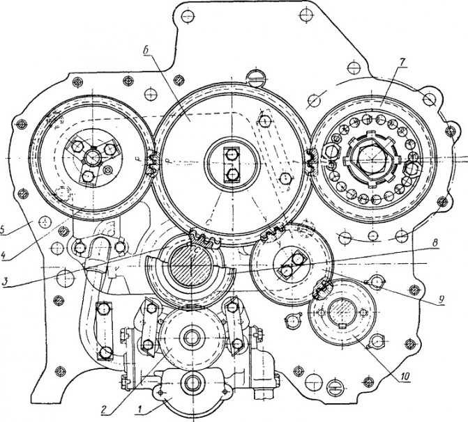 Регулировка клапанного и декомпрессионного механизмов дизелей а-01, а-01м и а-41