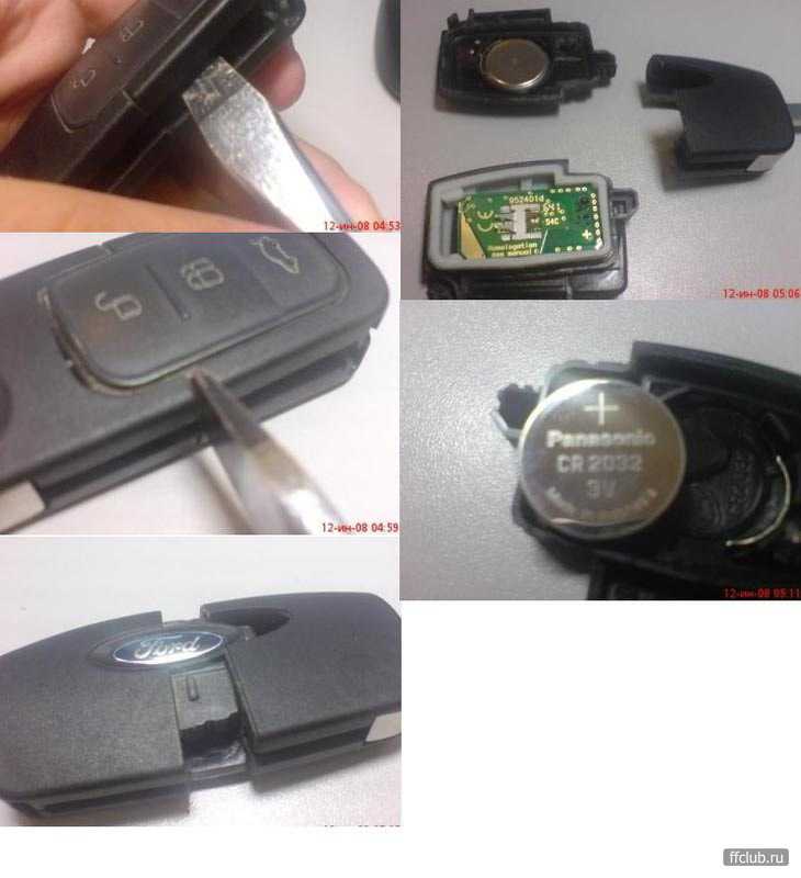 Батарея ключа разряжена форд фокус 3 как убрать