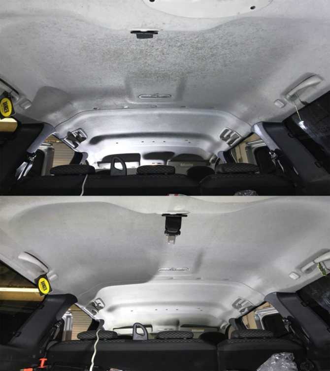 Как почистить потолок в машине – простые и действенные методы