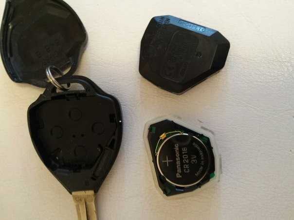 Замена батарейки в ключе тойота - автоклуб toyota