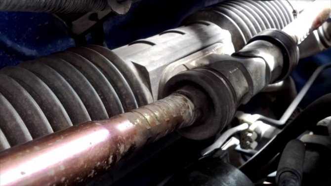 Рейка рулевая стучит: причины и их устранение. ремонт рулевых реек