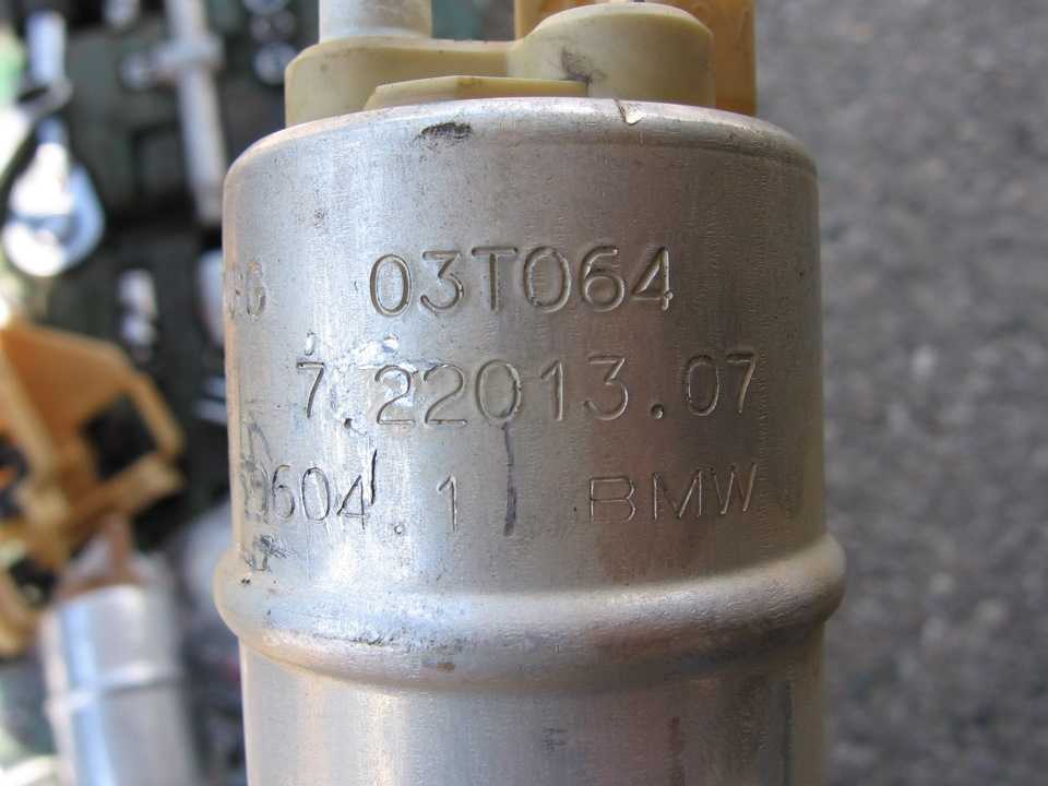 Процедура замены топливного фильтра в бензиновом двигателе bmw x5 e53 в картинках