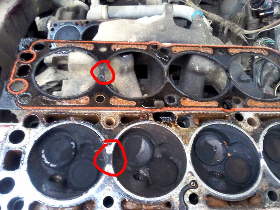 От чего прогорают клапана в двигателе?