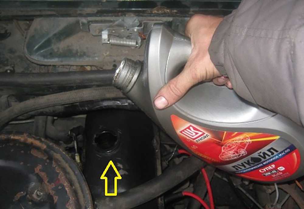 Как заменить масло в двигателе на ваз 2107 (фото и видео)