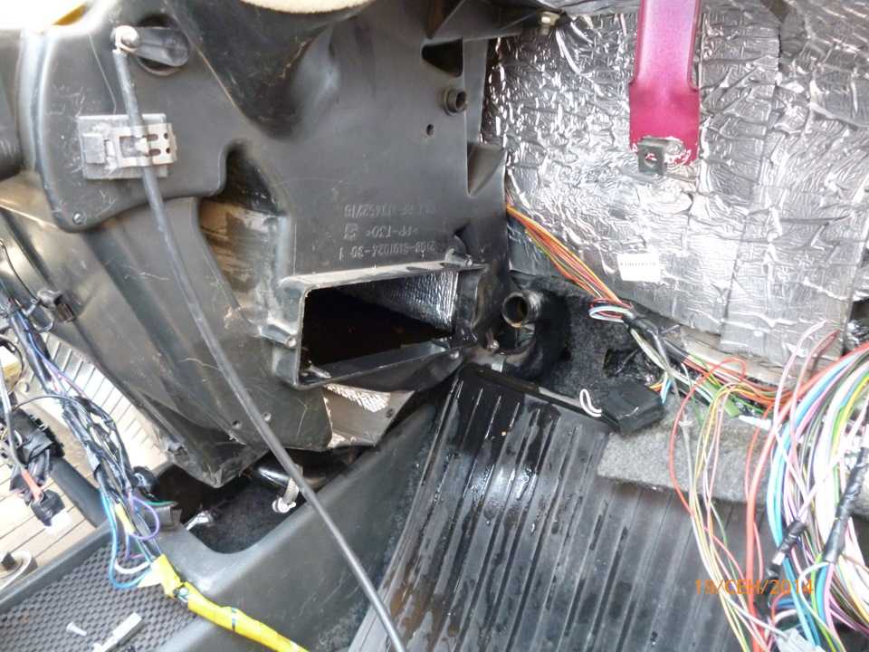 Замена радиатора печки ваз 2109 (высокая и низкая панель): видео инструкция