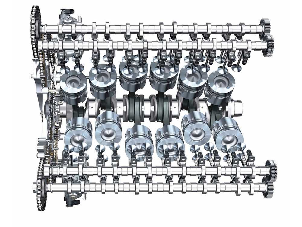 Двигатель с верхним распредвалом - overhead camshaft engine