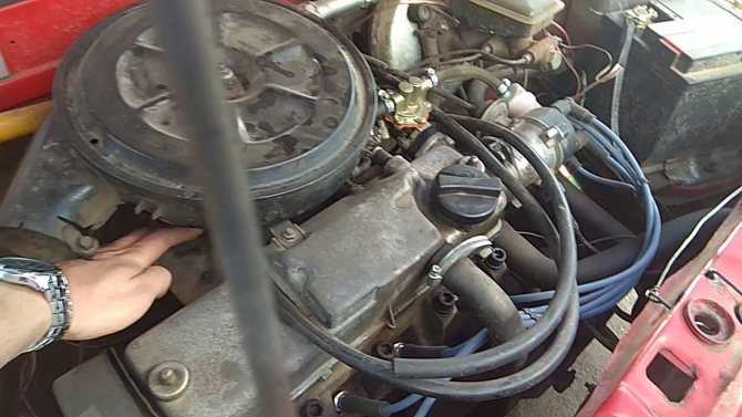 Ваз 21061 4дв. седан, 71 л.с, мкпп, 1976 – 2006 г.в. — двигатель троит