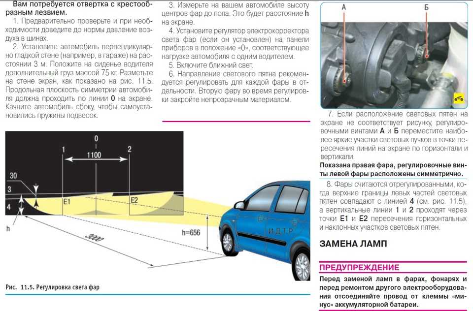 Как поменять лампу ближнего света на kia spectra?