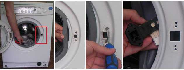 Как открыть стиральную машинку если она заблокирована: не открывается дверь после стирки, сломалась ручка