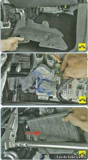 Замена салонного фильтра на ford focus своими руками пошаговая инструкция