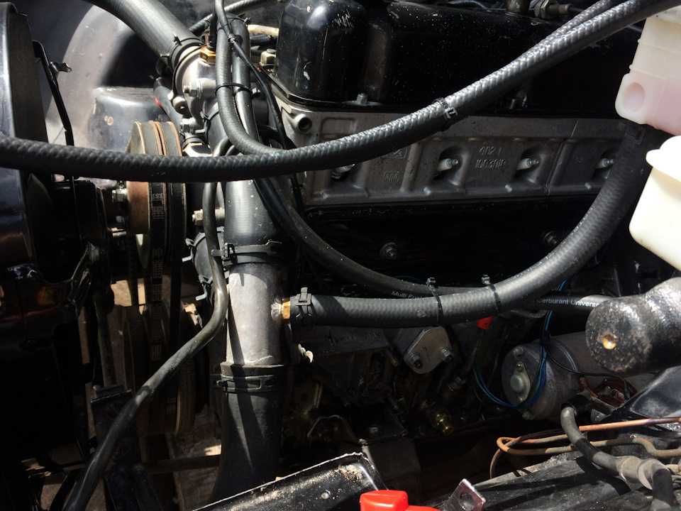 402 двигатель, "газель": система охлаждения, схема