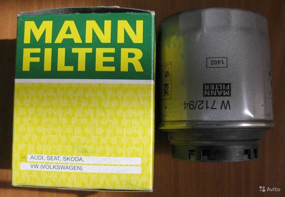 Топливный фильтр mann или filtron
